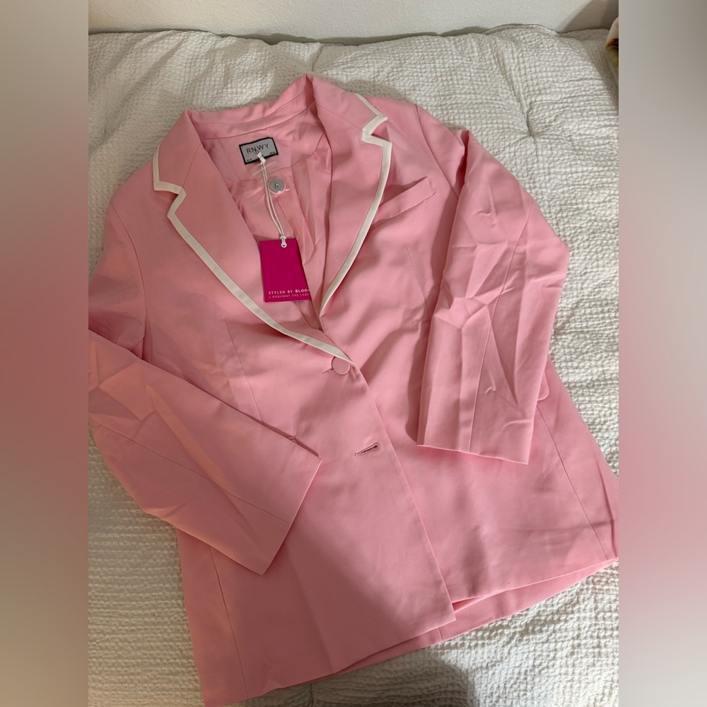 Hello Molly pink blazer